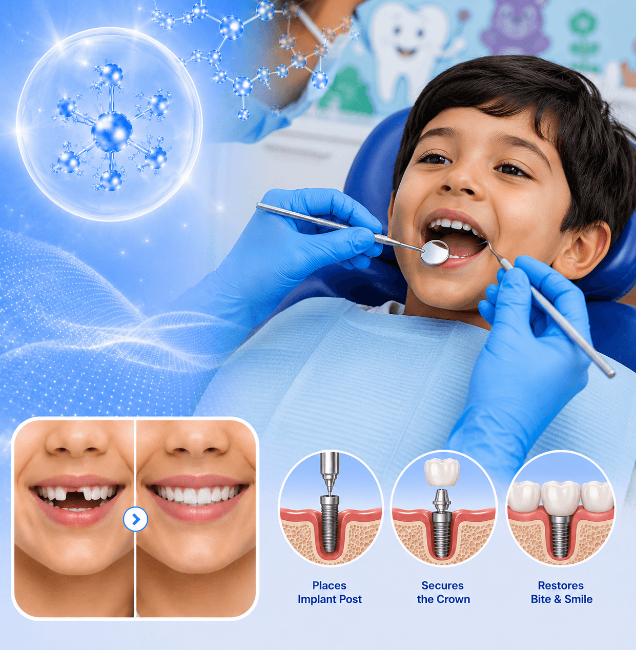 Kids dentistry aftercare
