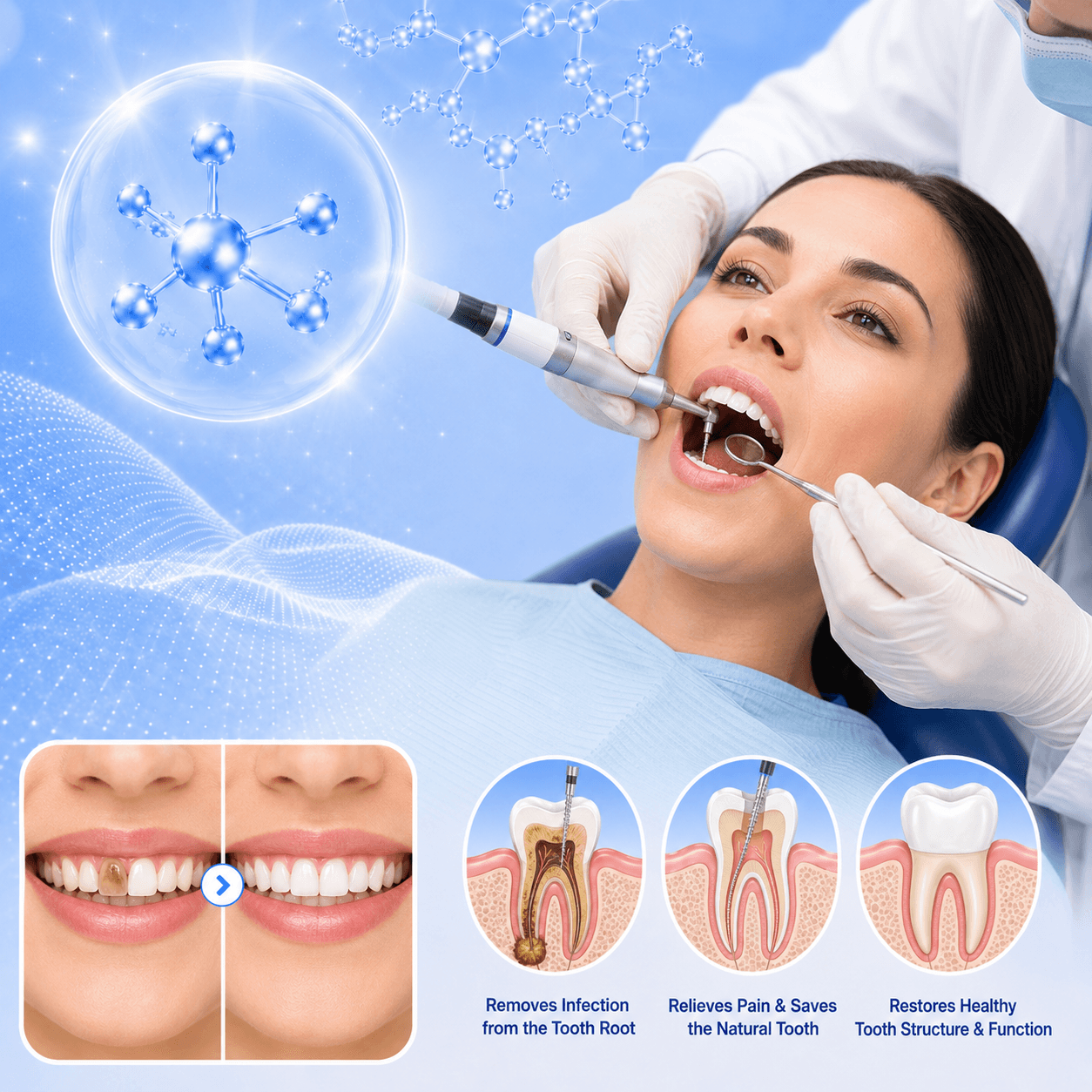 Root canal treatment aftercare