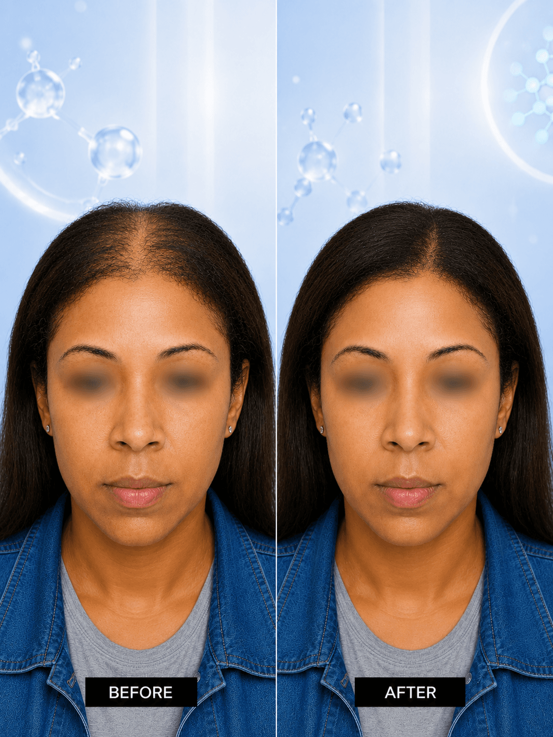 Microneedling result showcase