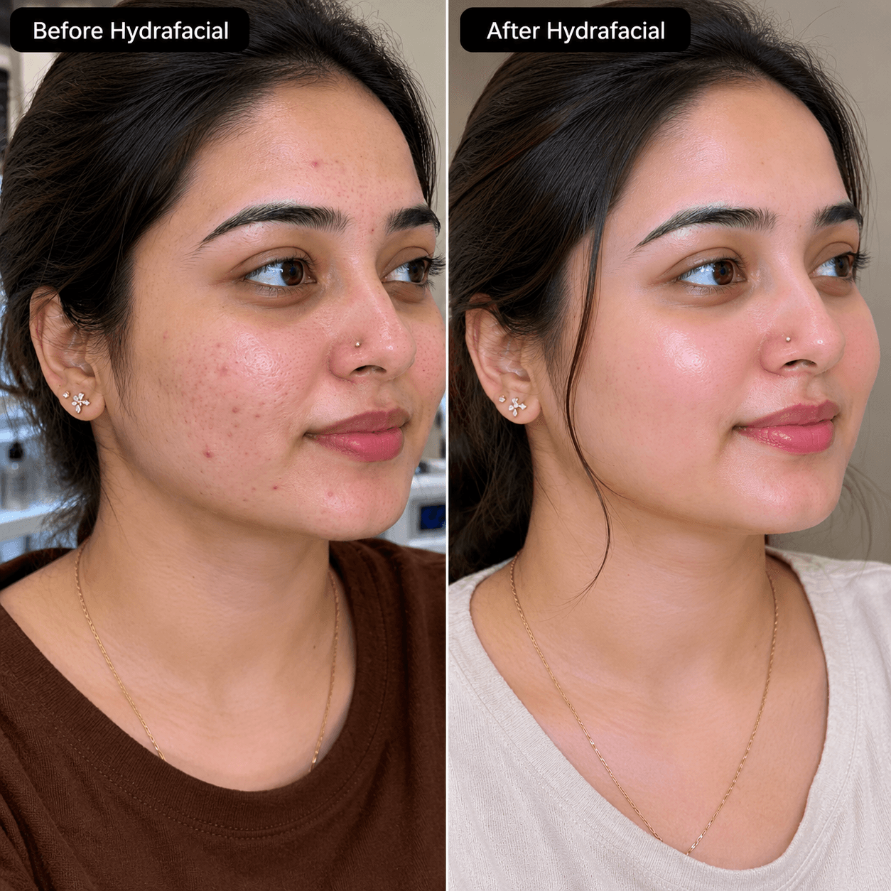 HydraFacial treatment showcase