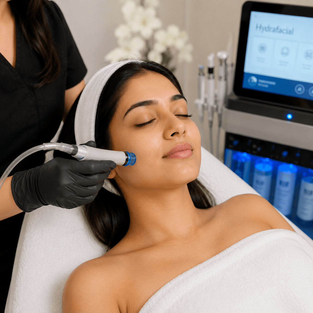 HydraFacial aftercare consultation