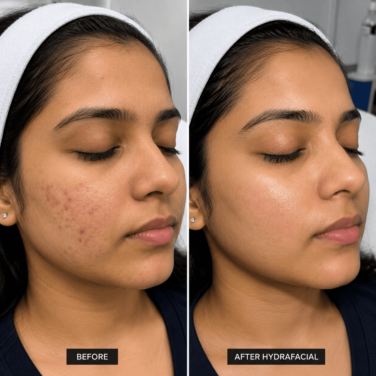 HydraFacial skin care visual